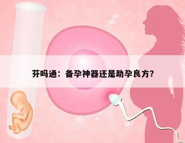 芬吗通：备孕神器还是助孕良方？